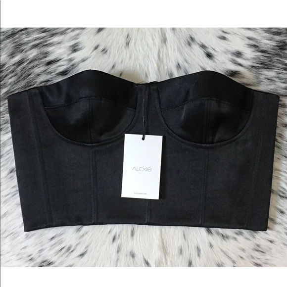 alexis inez bustier top